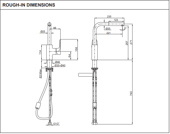 KOHLER K-99175K-4-CP ALEO 外抽拉式廚房龍頭-hong-kong