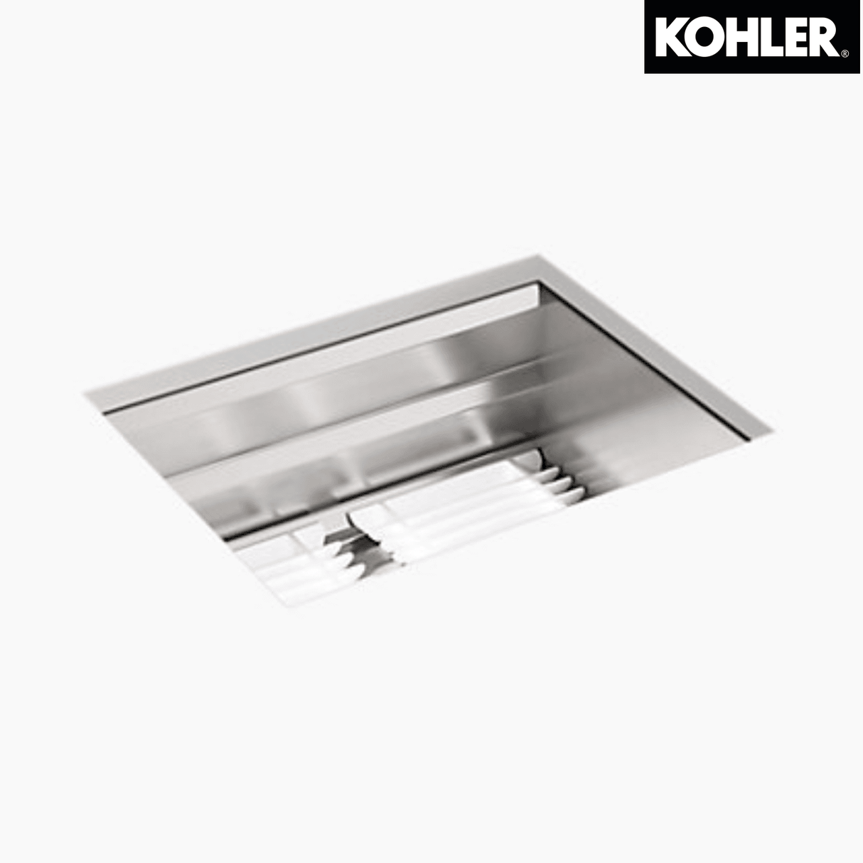 KOHLER K-23650T-NJ-NA PROLIFIC® 23” 下崁式廚房鋅盆 (不含配件)-hong-kong