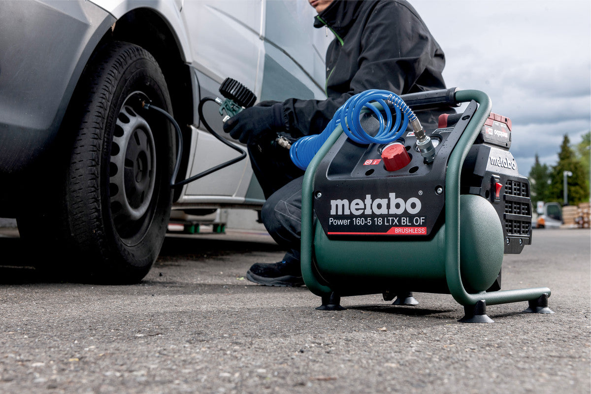 metabo 麥太保 Power 160-5 18 LTX BL OF 0.9HP 5L 充電式風泵 (鋰18V) (淨機)-hong-kong