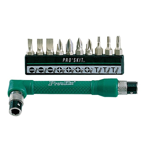 Pro's Kit 10合1雙頭L型替換起子組 1PK - 212-hong-kong