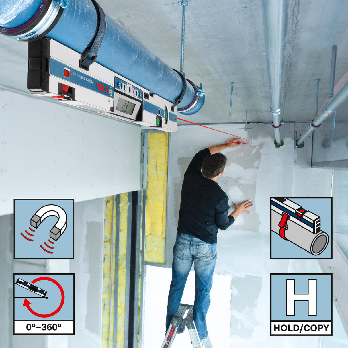 BOSCH GIM 60 電子式數位水平尺-hong-kong