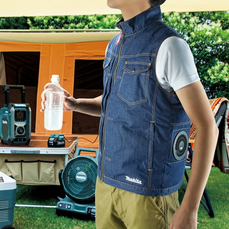 Makita 牧田 DFV215A 12V/18V 充電式冷風背心 (不連電和充電器)-hong-kong