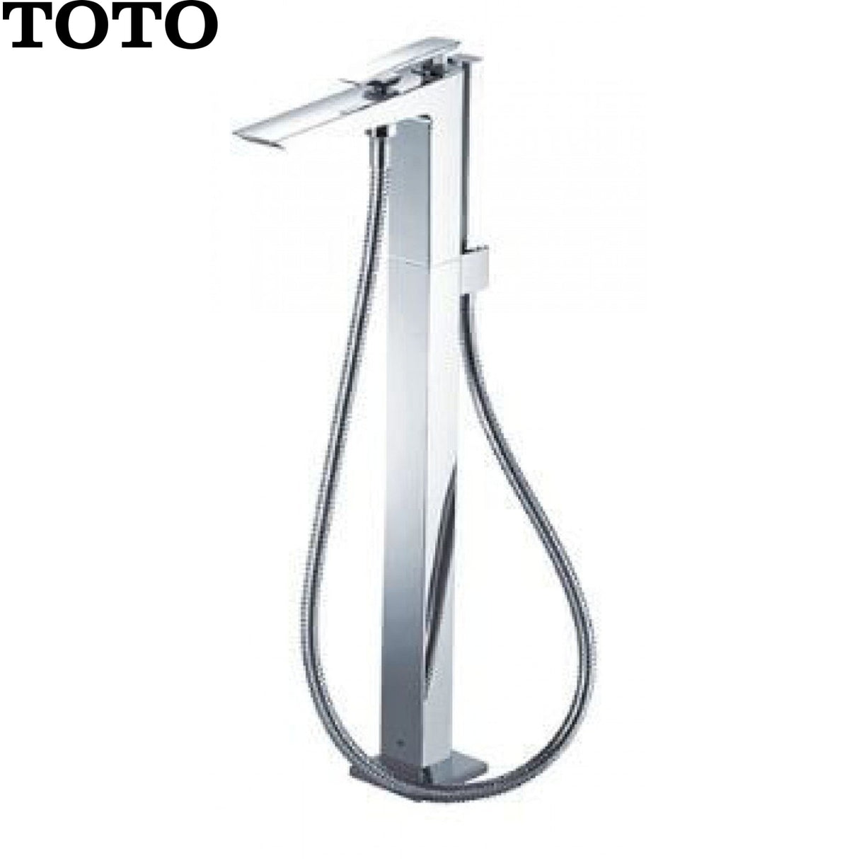 TOTO DM324CF 銅合金立式單柄雙控浴缸水嘴-hong-kong