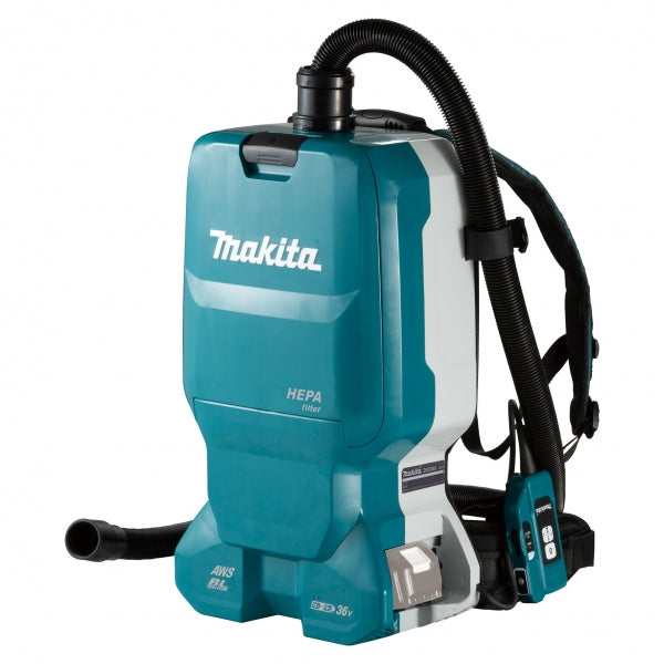 Makita DVC665ZX2 18Vx2 充電式背負集塵機 (淨機)-hong-kong