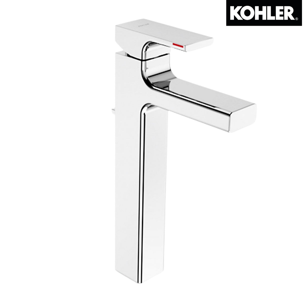 Kohler K-37329K-4-CP STRAYT 高身面盆龍頭-hong-kong