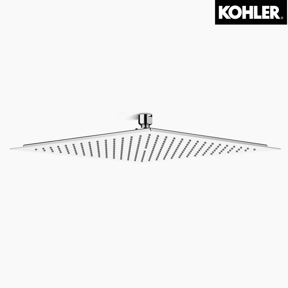 Kohler K-9302T-CL-CP 超薄方型 12" 頭頂花灑 (Katalyst 親氧技術)-hong-kong