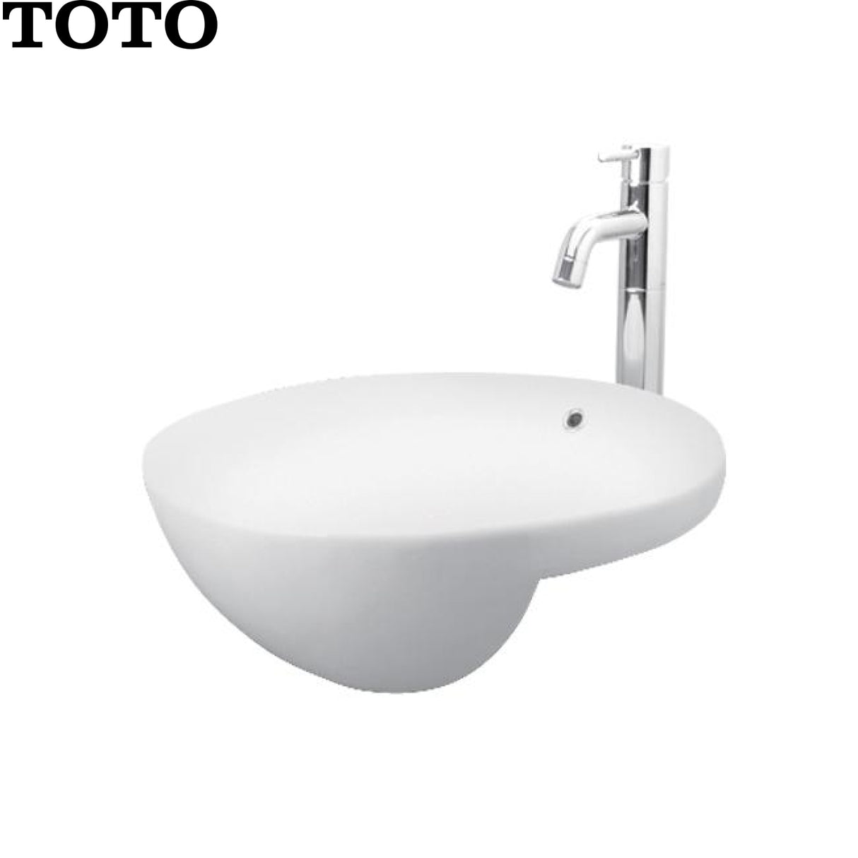 TOTO LW533J 半藏式面盆-hong-kong