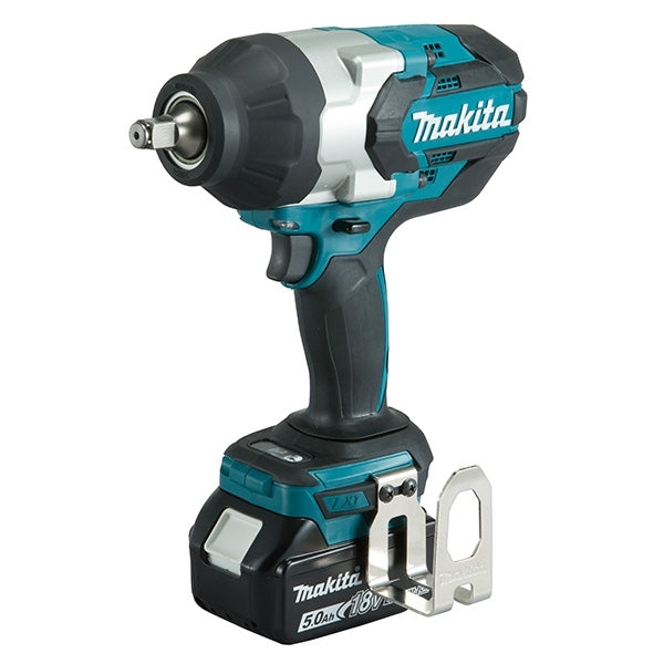 Makita 牧田 DTW1002RTJ 18V 鋰電充電式扳手 (無碳刷馬達) (5.0Ah電池) 套裝-hong-kong