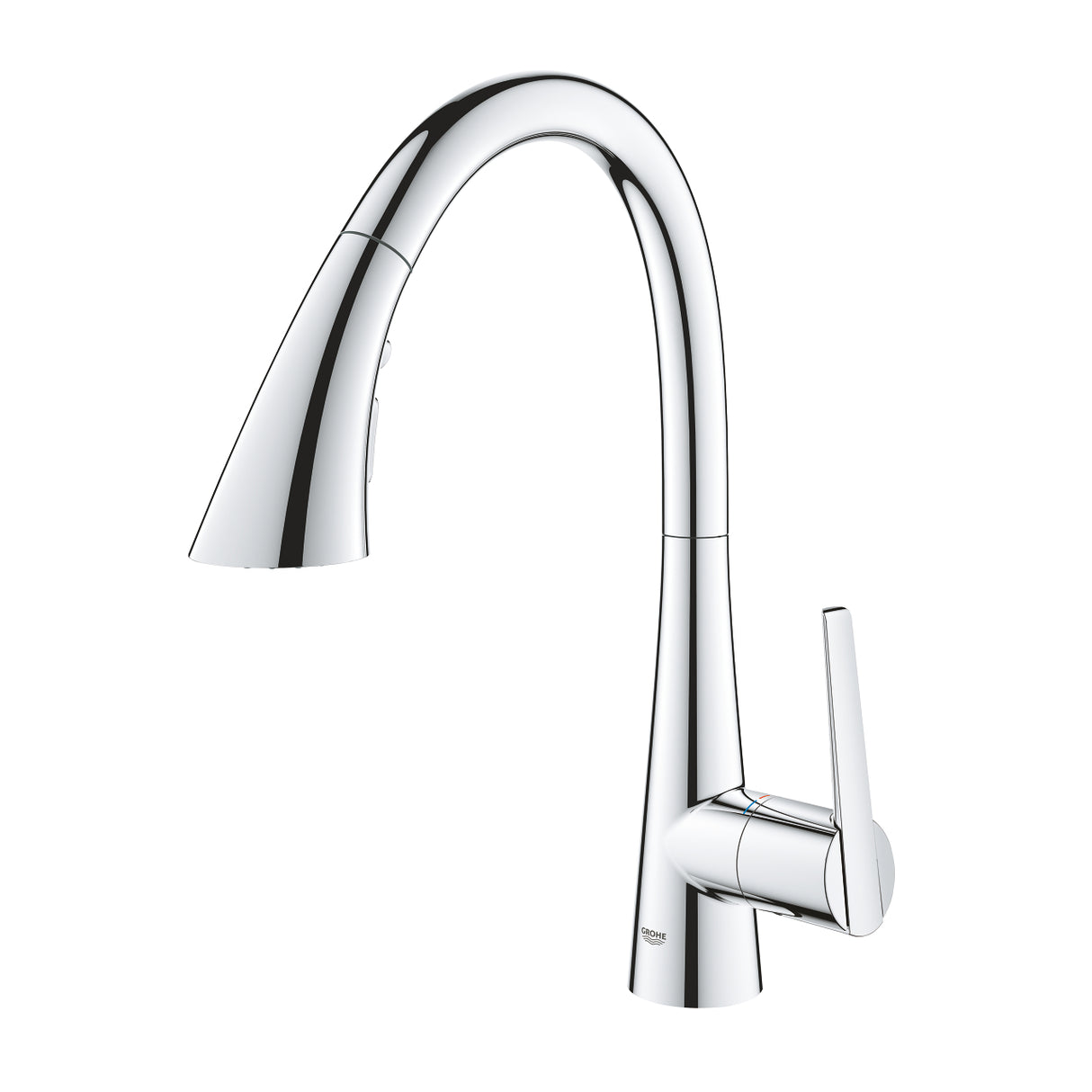 德國 GROHE 32294002 Zedra Triple Spray 拉出式廚房龍頭-hong-kong