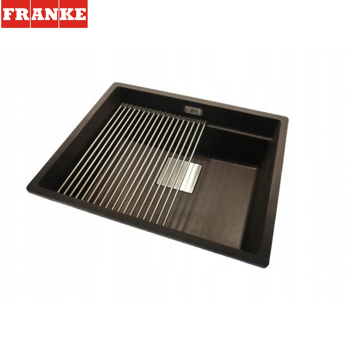 FRANKE KNG 110-52 (125.0529.604) Kubus 2 花崗岩 檯底 單星盆 560x460mm 極光白-hong-kong