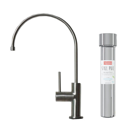 FRANKE StillPure™ 檯下濾水器 及 Mini Clear 飲水龍頭 112.0621.869 + CF 01S (115.0156.115)-hong-kong