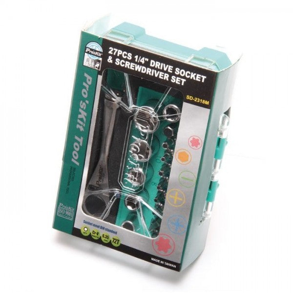 PRO'SKIT SD-2318M 27件套筒扳手-hong-kong