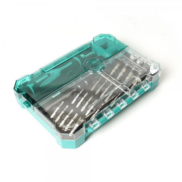 PRO'SKIT 台灣寶工 精密維修螺絲批套裝 SD-9827M【維修精密電子儀器專用】-hong-kong