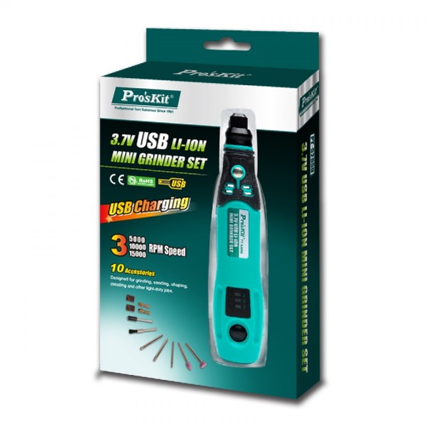 PRO'SKIT PT-5205U USB充電電磨筆 Li-ion 3.7V 600mAh-hong-kong