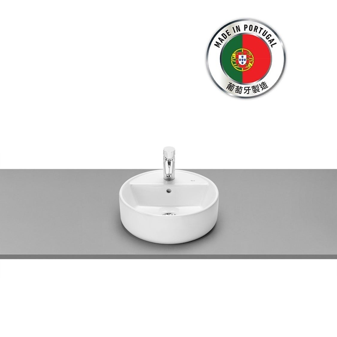 ROCA A3270MK000 Alter / The Gap 檯上盆 400x130mm 白色-hong-kong