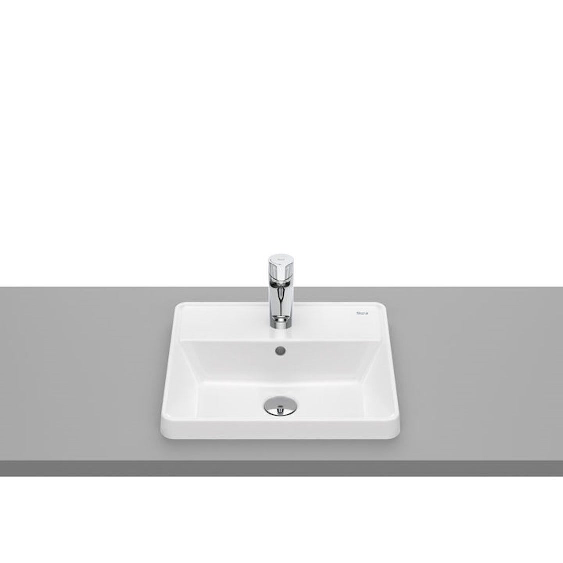 Roca A3270Y9000 The Gap 半嵌入式面盆 420x390x40mm 白色-hong-kong
