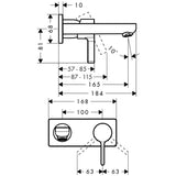 hansgrohe 31162 Metris S 面盆龍頭-hong-kong