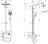 hansgrohe 27126 Raindance Select E 雨淋花灑-hong-kong