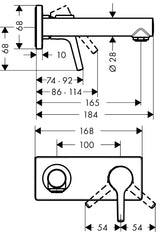 hansgrohe 72110 Talis S 面盆龍頭-hong-kong