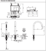 KOHLER K-22328T-7-CP DTV MODE 缸邊式浴缸花灑龍頭組合套裝-hong-kong