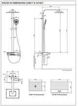 KOHLER K-23861T-9-BL URBANITY+ 恆溫四路 出水淋浴柱 (黑色)-hong-kong