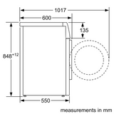 SIEMENS 西門子 WM12N272HK 7公斤 1200轉 前置式洗衣機-hong-kong