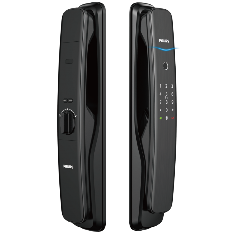 PHILIPS 飛利浦 EasyKey 702E 電子鎖 (曜石黑)【香港行貨】-hong-kong