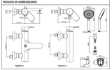 KOHLER K-72351T-4-CP ALEO 掛牆式淋浴龍頭-hong-kong