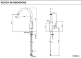 KOHLER K-74053K-4-CP TAUT 廚房龍頭-hong-kong