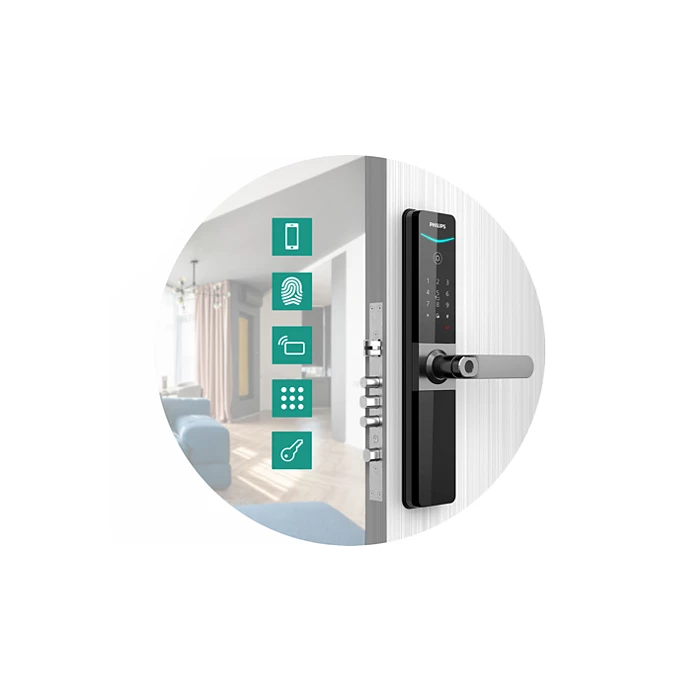 PHILIPS 飛利浦 EasyKey DDL610 電子鎖 (星空灰)【香港行貨】