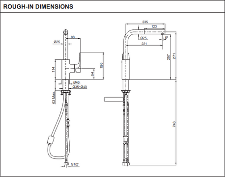 KOHLER K-99175K-4-CP ALEO 外抽拉式廚房龍頭-hong-kong