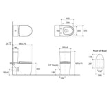 KOHLER K-24069H-BV-NSG PARLIAMENT™ GRANDE 分體式自由咀座廁-hong-kong