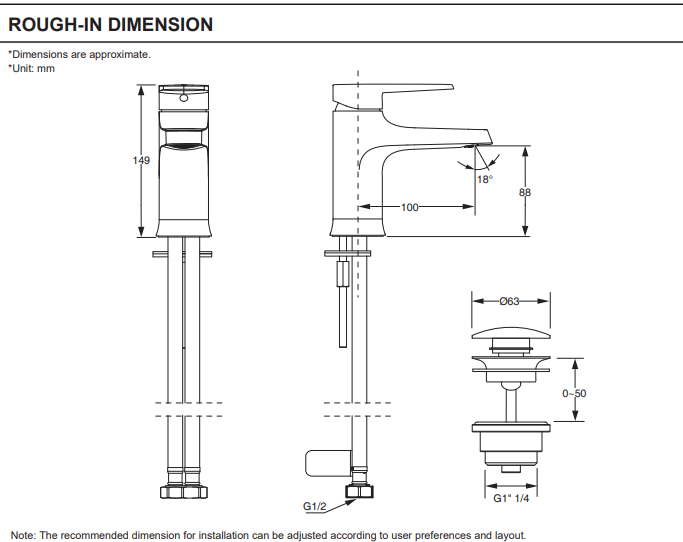 KOHLER K-26040K-4-CP BEAM 面盆龍頭-hong-kong