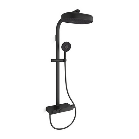 KOHLER K-26332T-9-BL ANTHEM™ 恆溫三路出水淋浴柱 (黑色)-hong-kong