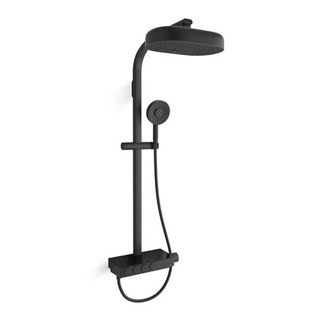 KOHLER K-26334T-9-BL ANTHEM ™ 恆溫四路出水淋浴柱 (黑色)-hong-kong
