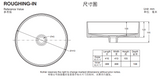 KOHLER K-26677T-0 MICA 圓形半崁式浴室面盆-hong-kong