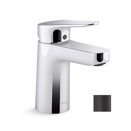 KOHLER K-33059K-4-BL ACCLIV 單把手面盆龍頭 (黑色)-hong-kong