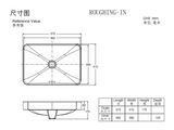 KOHLER K-5373T-0 FOREFRONT 23"長方形檯上式面盆-hong-kong