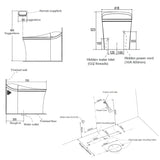 KOHLER K-77795MY-SG-0 EIR™ 智能座廁 Sunrise Gold (地排水 305mm)-hong-kong