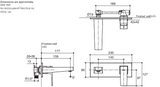 KOHLER K-22089X-4-CP HONESTY 單把牆出水面盆龍頭 (出水咀長 177mm)-hong-kong