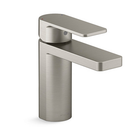 KOHLER K-23472T-4-BN PARALLEL 面盆龍頭 (羅曼銀)-hong-kong