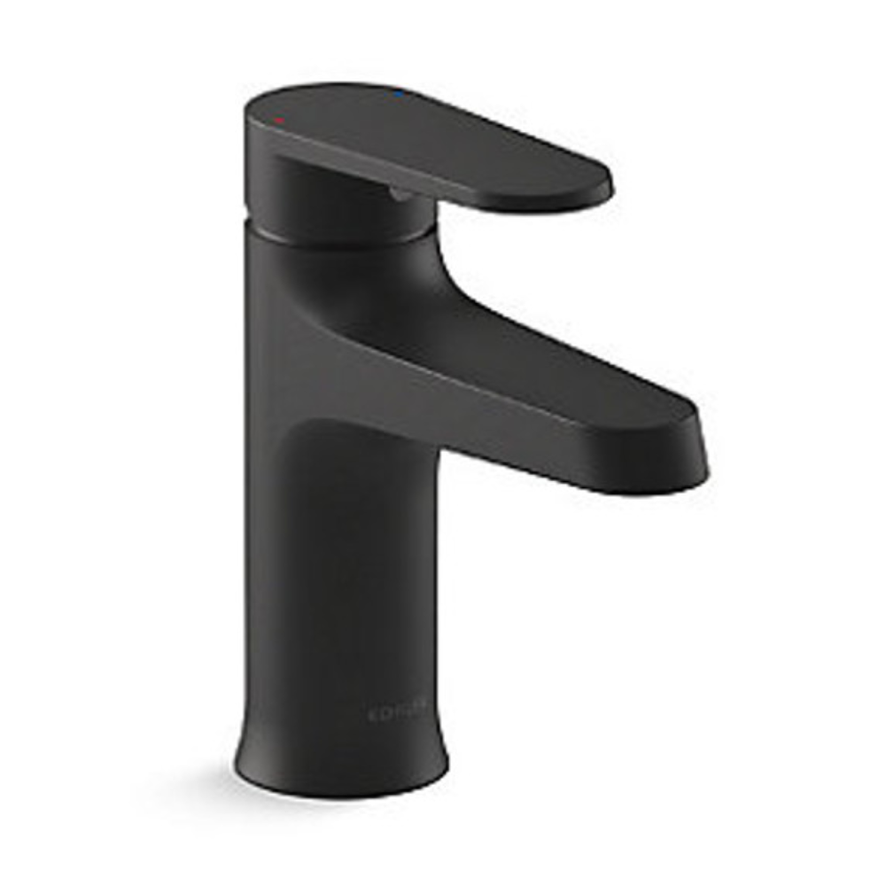 KOHLER K-26040T-4-BL BEAM 面盆龍頭 (黑色)-hong-kong