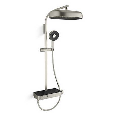 KOHLER K-26333T-9-BN ANTHEM™ 恆溫三路出水淋浴柱 (羅曼銀)-hong-kong