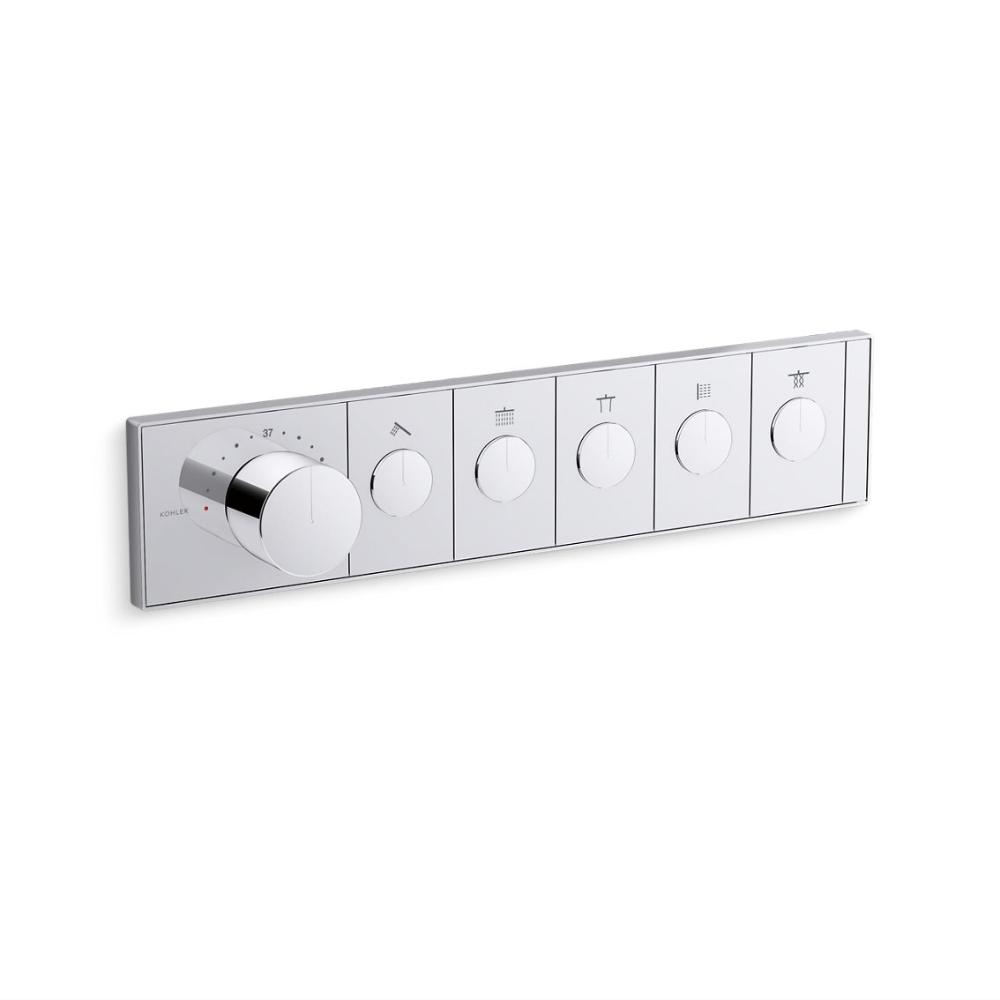 KOHLER K-26349T-9-CP ANTHEM™ 五路嵌入式機械恆溫控制-hong-kong