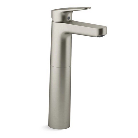 KOHLER K-33064T-4-BN ACCLIV 高出水口單把手面盆龍頭 (羅曼銀)-hong-kong