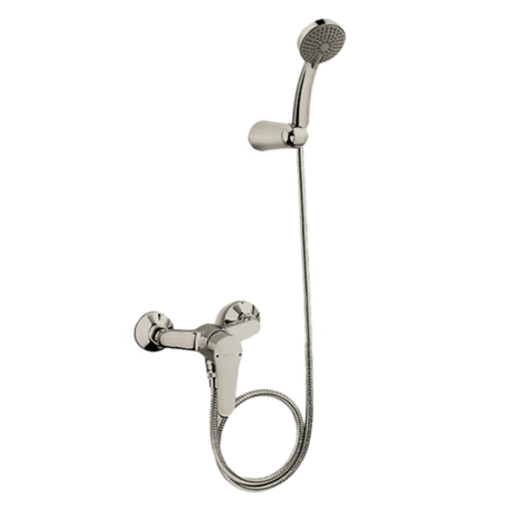 KOHLER K-7685T-4-BN JULY 掛牆式淋浴龍頭 (包括多功能手持花灑及插座) (羅曼銀)-hong-kong