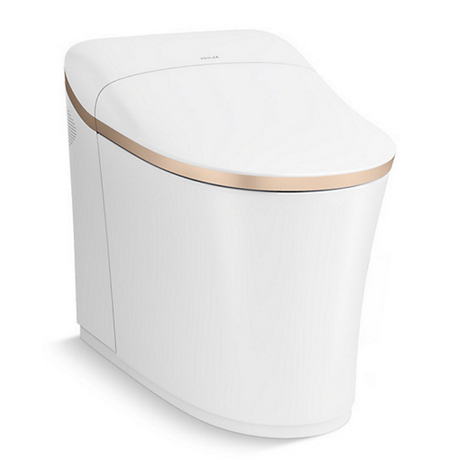 KOHLER K-77795MY-SG-0 EIR™ 智能座廁 Sunrise Gold (地排水 305mm)-hong-kong