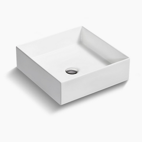 KOHLER K-90011T-0 MICA 15" 方形台上式浴室面盆-hong-kong
