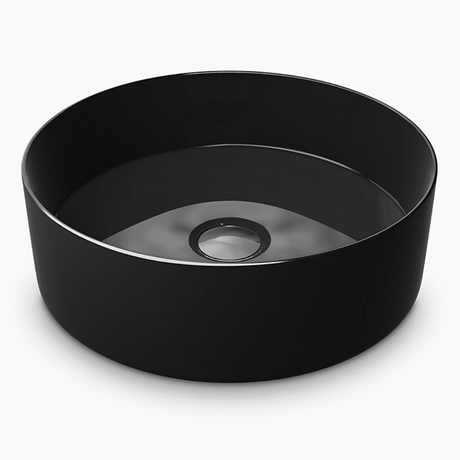 KOHLER K-90012T-HB1 MICA 16” 圓形檯上式浴室面盆 (霧面黑)-hong-kong