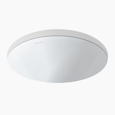 KOHLER K-97011T-0 CHALICE 圓型台下式浴室面盆16"-hong-kong